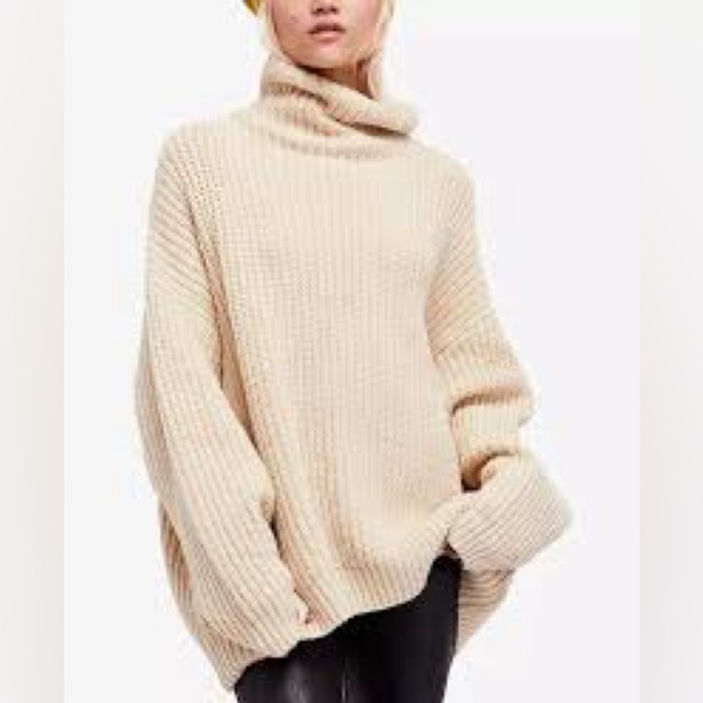 Free People Swim Too Deep Oversized Sweater